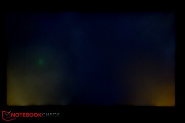 Minimal screen bleeding