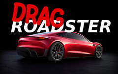 Tesla&#039;s next-generation Roadster will allegedly have dragster-like acceletation, but experts have doubts. (Image source: Tesla - edited)