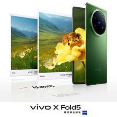 The Vivo X Fold5 has its work cut out for it with the impending arrival of the Magic V5 and Galaxy Z Fold7. (Image source: Vivo)