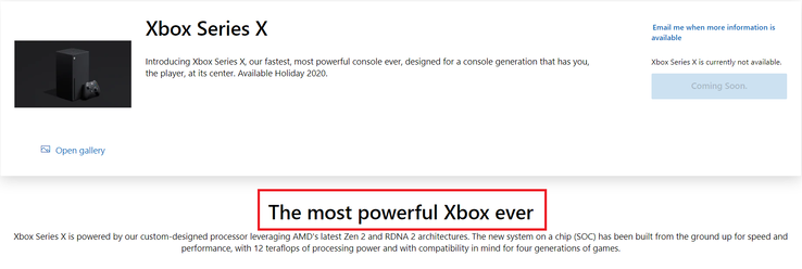 Most powerful Xbox. (Image source: Microsoft)