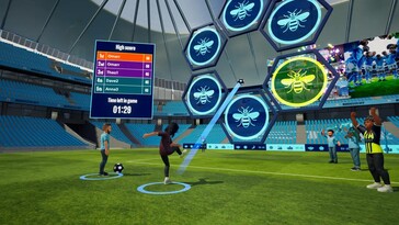 FavoriteSpace games enable fans to interact with each other and their teams. (Image source: Manchester City)