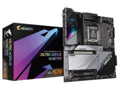 GIGABYTE X670E AORUS MASTER for Ryzen 7000 CPUs. (Source: GIGABYTE)