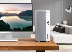 The Asus V500 Mini Tower features a laptop processor. (Image source: Asus)