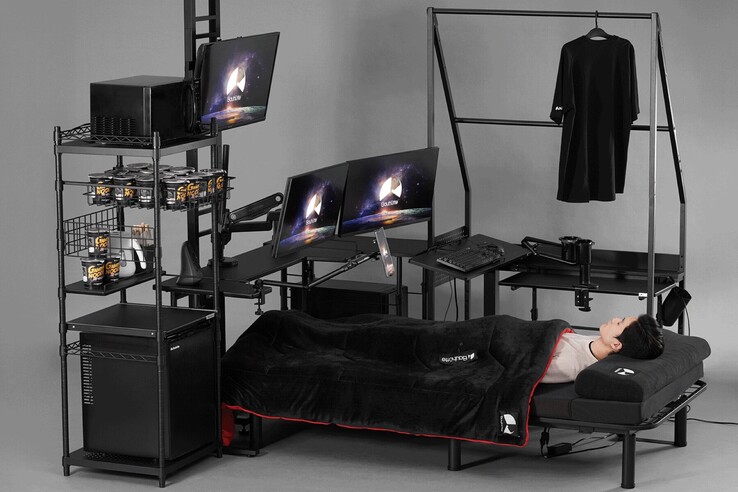 The Bauhutte Gaming Bed. (Image source: Bauhutte)