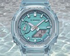 Casio’s new ICERC collab watches have a similar transparent casing to the GMA-S2100SK-2A (pictured)