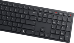 Dell&#039;s new Wired Collaboration Keyboard has dedicated keys for video conferencing. (Image via Dell)