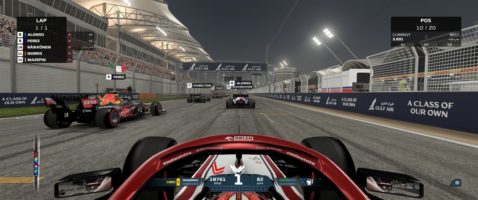 F1 2021 in test Notebook and desktop benchmarks