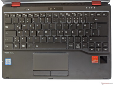 Fujitsu Lifebook U939X - input devices