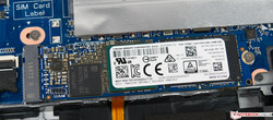 512-GB SSD from Toshiba (mounted)