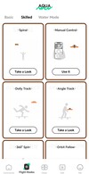 There is a wide selection of flight modes