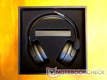 The Audeze Mobius come well packaged...