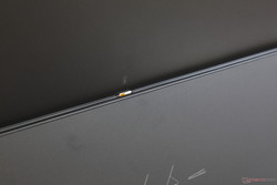 Nano-SIM slot located behind the display