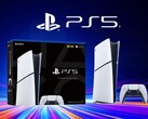 Banner with PS5 Slim Digital console (Image source: Sony PlayStation with edits)