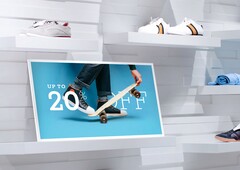 Samsung has launched a color e-ink display that can be used as a digital sign (Image source: Samsung)