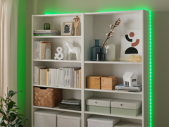 The IKEA ORMANÄS smart LED strip can be dimmed with various color options. (Image source: IKEA)