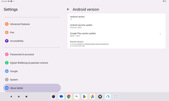 Lenovo Tab P11 2022 (Gen 2) software