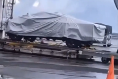 The Cybertruck's angular design makes it easy to spot in a line-up. (Image source: Cybertruck Owners Club)