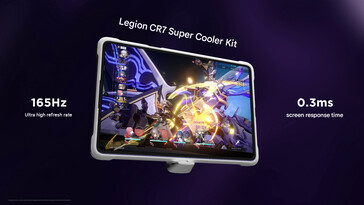 The Legion Y700 Infinite with the CR7 kit