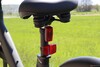 Rather inconvenient: the reflector and rear light are not integrated