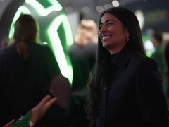 A screengrab of Xbox CEO Asha Sharma during a BBC News interview