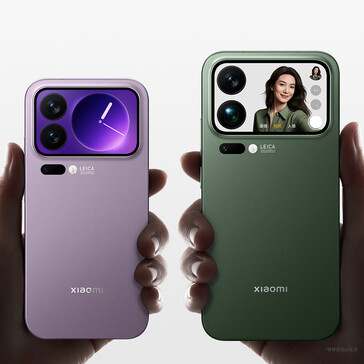 The two colorways of 17 Pro showcased by Xiaomi (Image source: Xiaomi)