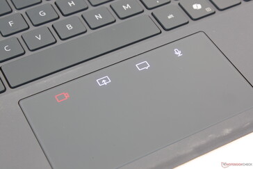Collaboration icons automatically illuminate when launching calls on Zoom or Teams