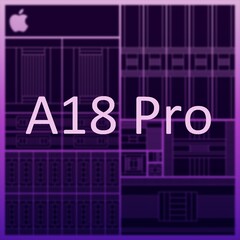 Apple A18 Pro benchmarks have been supposedly leaked online (image via Apple, edited)