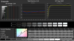 CalMAN: Grayscale (calibrated)