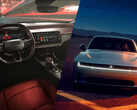 The new Dodge Charger EV bucks recent EV trends with its maximalist interior and focus on fun. (Image source: Dodge - edited)
