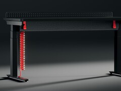 The Coyl gaming desk in Ultra Black.