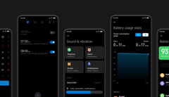 Dark mode can be adjusted in MIUI 12. (Image source: Xiaomi)