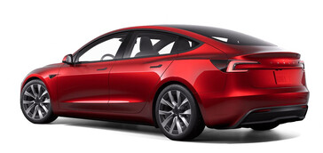 Tesla has also redesigned the wheel options on the Model 3 refresh for a new look. (Image source: Tesla)