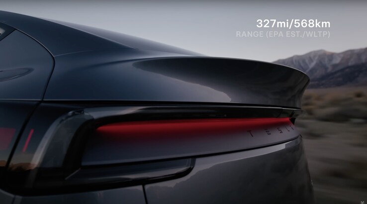 The new Model Y EPA range is now 327 miles