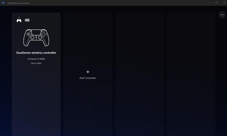 The RH-5189 registers fine with Sony's PlayStation Accessories Windows app.