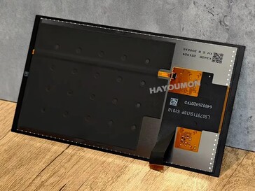 The alleged new LCD panel for the Switch 2.