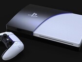 New artist depiction of the PS5 console. (Image source: LetsGoDigital/Concept Creator)