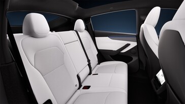 Model Y Premium with black headliner.