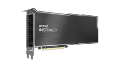 AMD Instinct MI100 HPC accelerator. (Image Source: AMD)