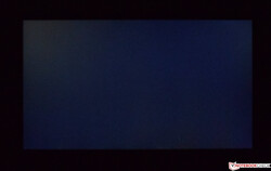 Noticeable clouding at the edges