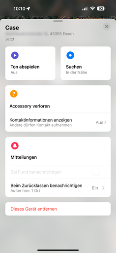 The AirPods 4 ANC can be located with the "Find My" app.