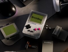 The Lego Game Boy can soon be turned into a working gaming handheld thanks to a modding kit (Image source: Natalie the Nerd)