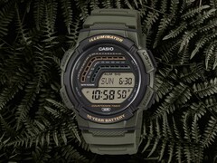 Casio’s new WS-1800 watches (WS-1800-3AV pictured) have landed in Europe. (Image source: Casio, edited)
