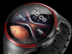 Huawei&#039;s Watch series tends to be its most expensive smartwatches, Watch 4 Pro Space Exploration edition pictured. (Image source: Huawei)