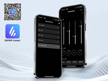 The headphones can be managed via an accompanying app