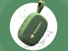 The Fiio Snowsky Anwhere portable speaker is splashproof and can magnetically attach to steel surfaces. (Image source: Fiio)