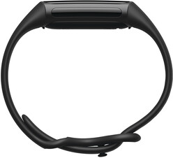 Fitbit Charge 5 - black. (Image source: @evleaks)