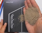 The Samsung Galaxy Z Fold 7 is the latest phone to suffer through the JerryRigEverything durability tests. (Image source: JerryRigEverything on YouTube)