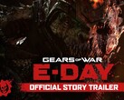 Official promotional art for Gears of War: E-Day.