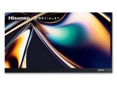 The Hisense U8Q TV (pictured) is one of a range of new “Tuned by Devialet” products. (Image source: Hisense)