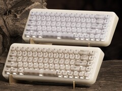 Akko's YU01 resin case mechanical keyboard features a jade-inspired translucent design and comes in at under $100 for Black Friday (Image source: Akko)